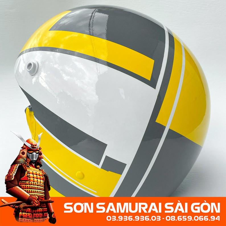 Sơn SAMURAI KUROBUSHI 36/108 MÀU VÀNG CRÔM chính hãng - Sơn phun xe máy SAMURAI SÀI GÒN