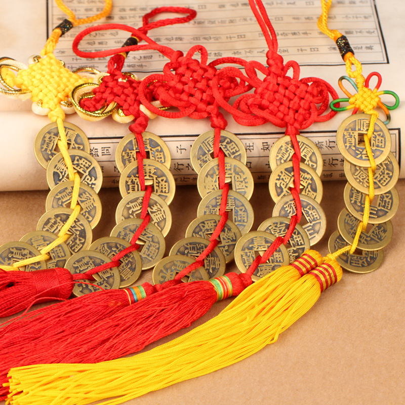 Dây treo ô tô trang trí phong thủy may mắn