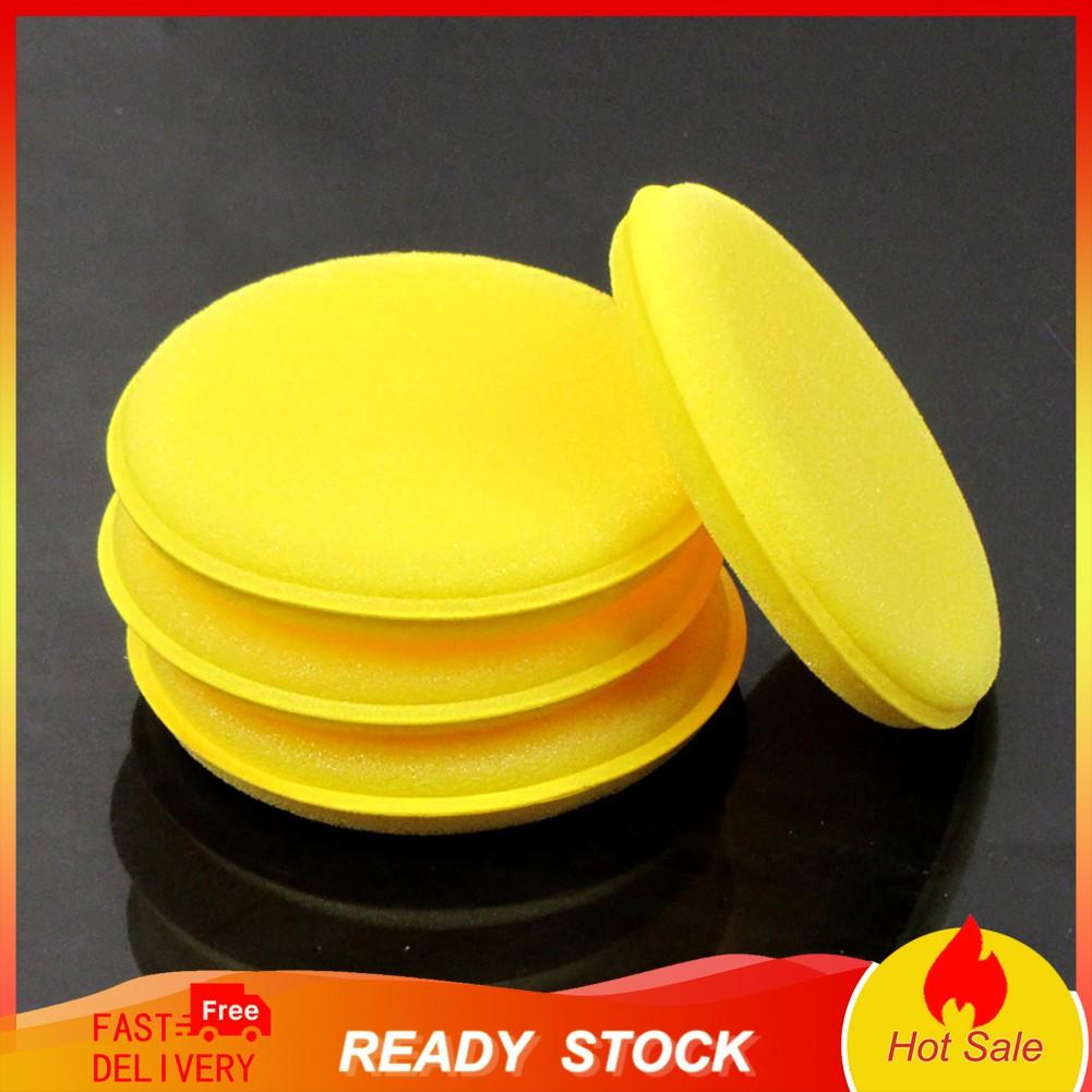 Bộ 2 mút bọt biển tròn bôi sáp/đánh bóng xe hơi