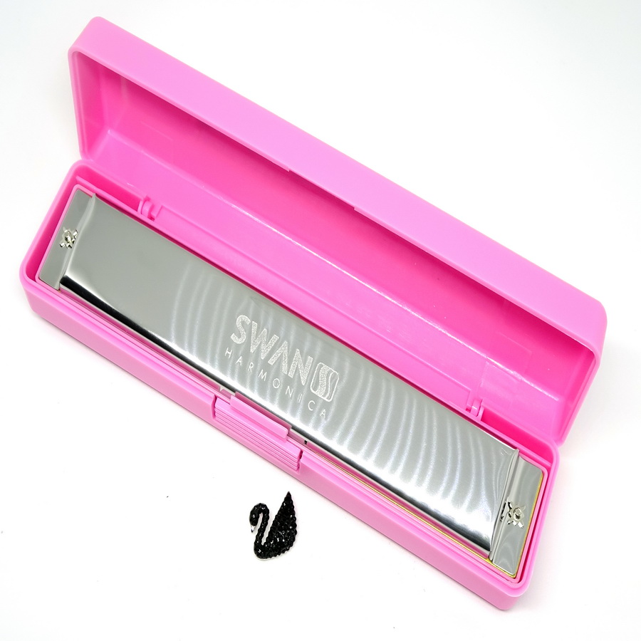 Kèn Harmonica Tremolo 24 lỗ Swan Inconceivable  SW24 Cơ Bản Key C