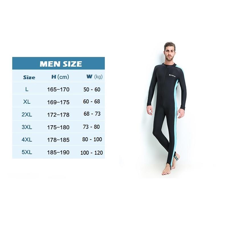 Bộ áo lặn, quần áo lặn biển NAM 1209, hàng thể thao chuyên dụng cao cấp - POKI