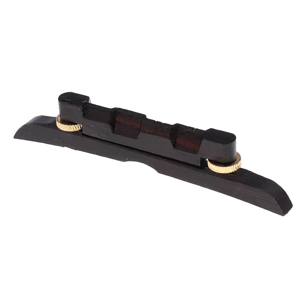 Ebony Mandolin Bridge for Mandolin Replacement Accessory