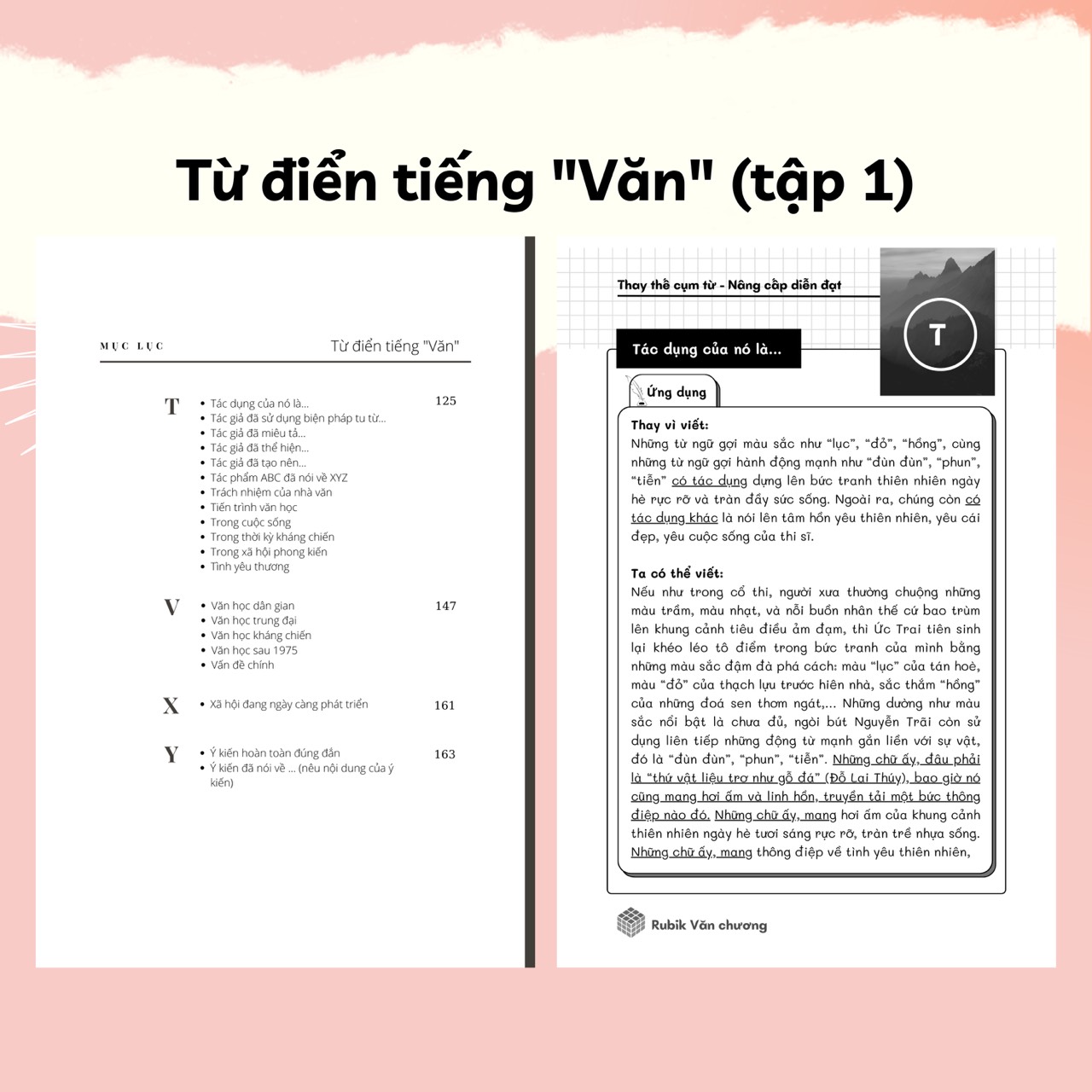Sách Từ Điển Tiếng Văn - Rubik Văn Chương