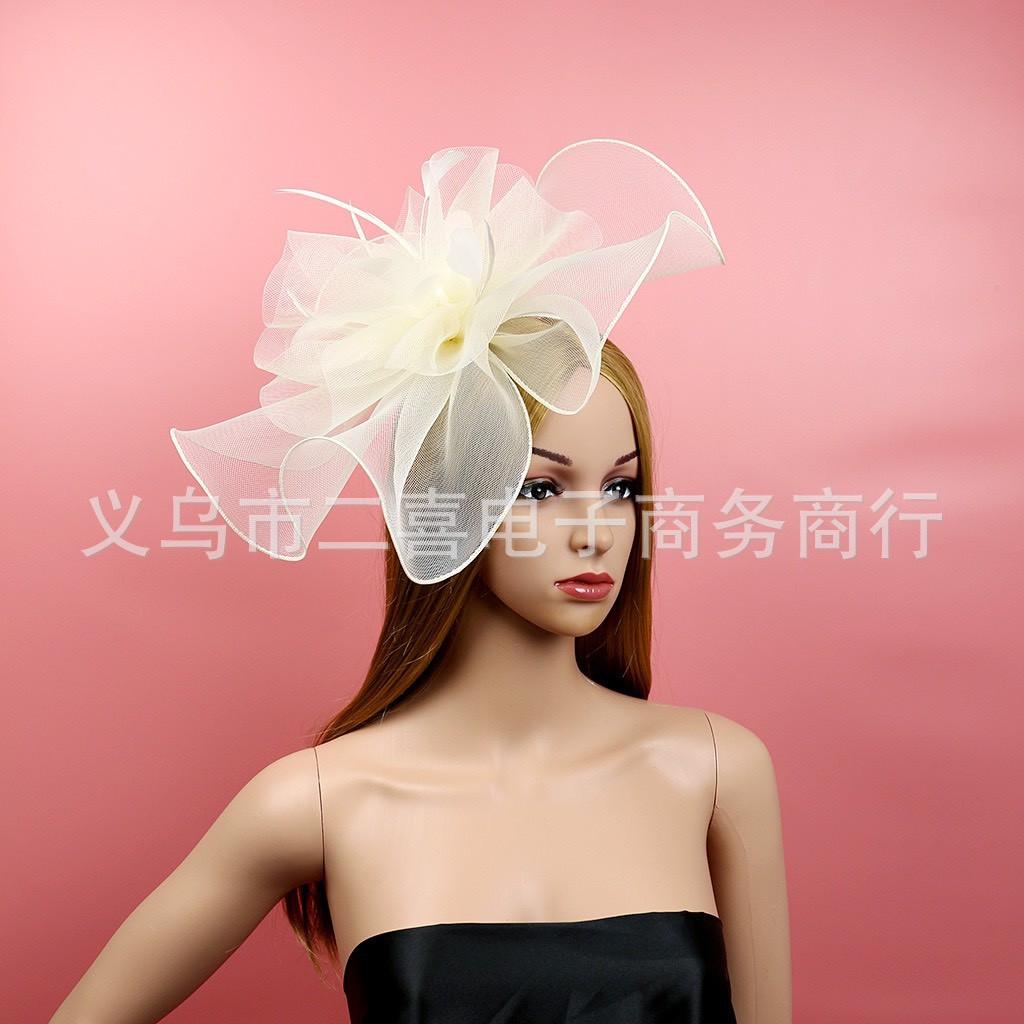 Mũ lưới đen chụp hình cô dâu - thời trang