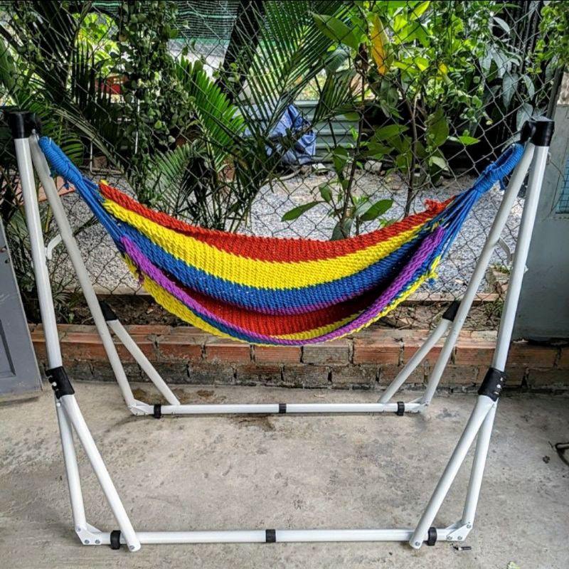 XÍCH ĐU- võng em bé- VÕNG NGƯỜI LỚN độc lạ-dày nặng 10kg