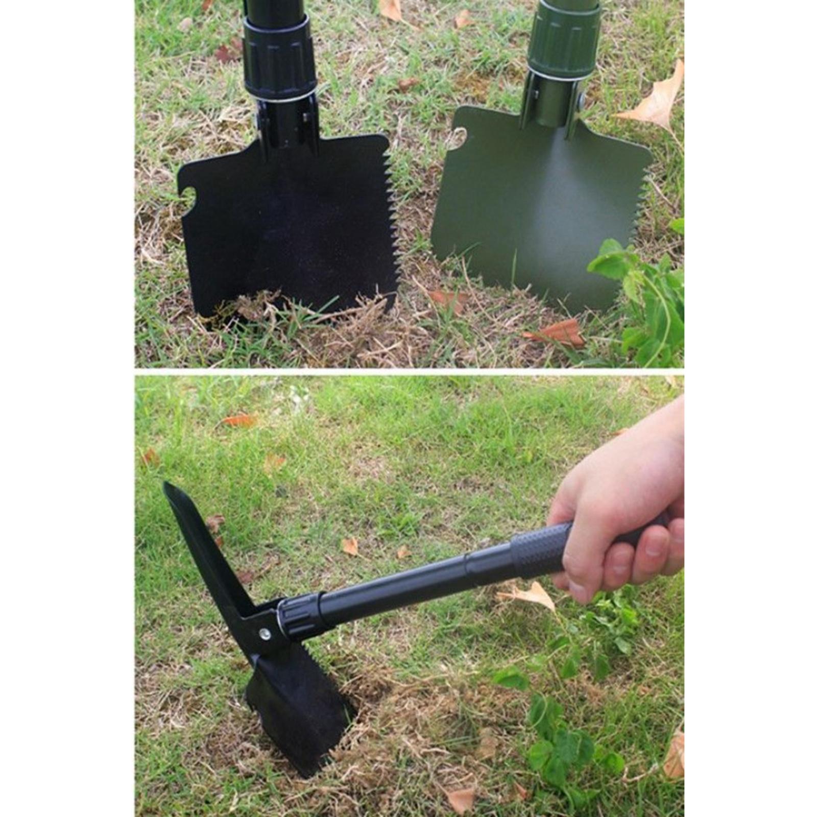 Protable Folding Shovel Survival Spade Garden Camping Fishing