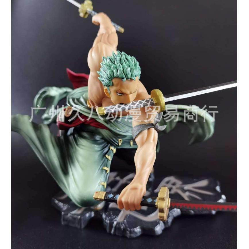 Mô hình One Piece Zoro tam kiếm POP