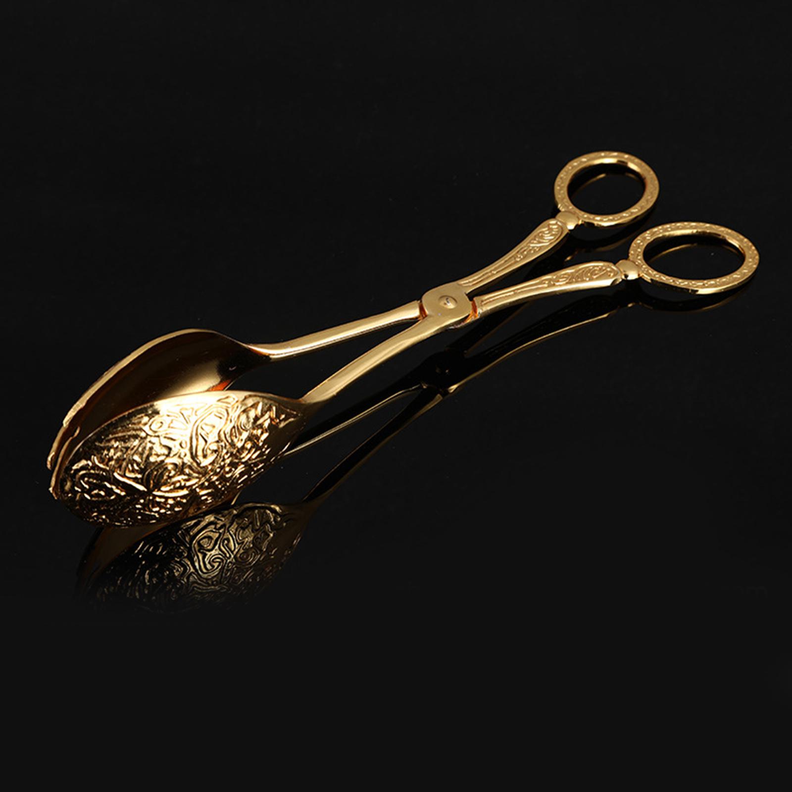 Buffet Tongs, Stainless Steel Buffet Party Catering Serving Tongs Food Serving Tongs Salad Tongs Cake Tongs Bread Tongs Kitchen Tongs