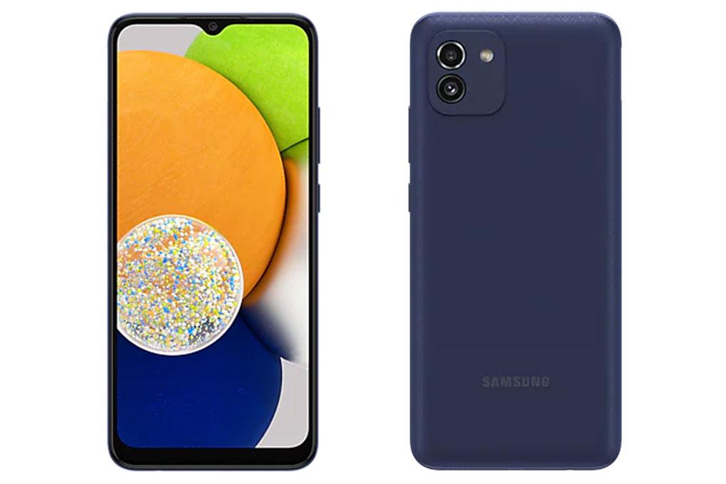 Điện thoại Samsung Galaxy A03 3+32GB Xanh - Hàng Chính Hãng