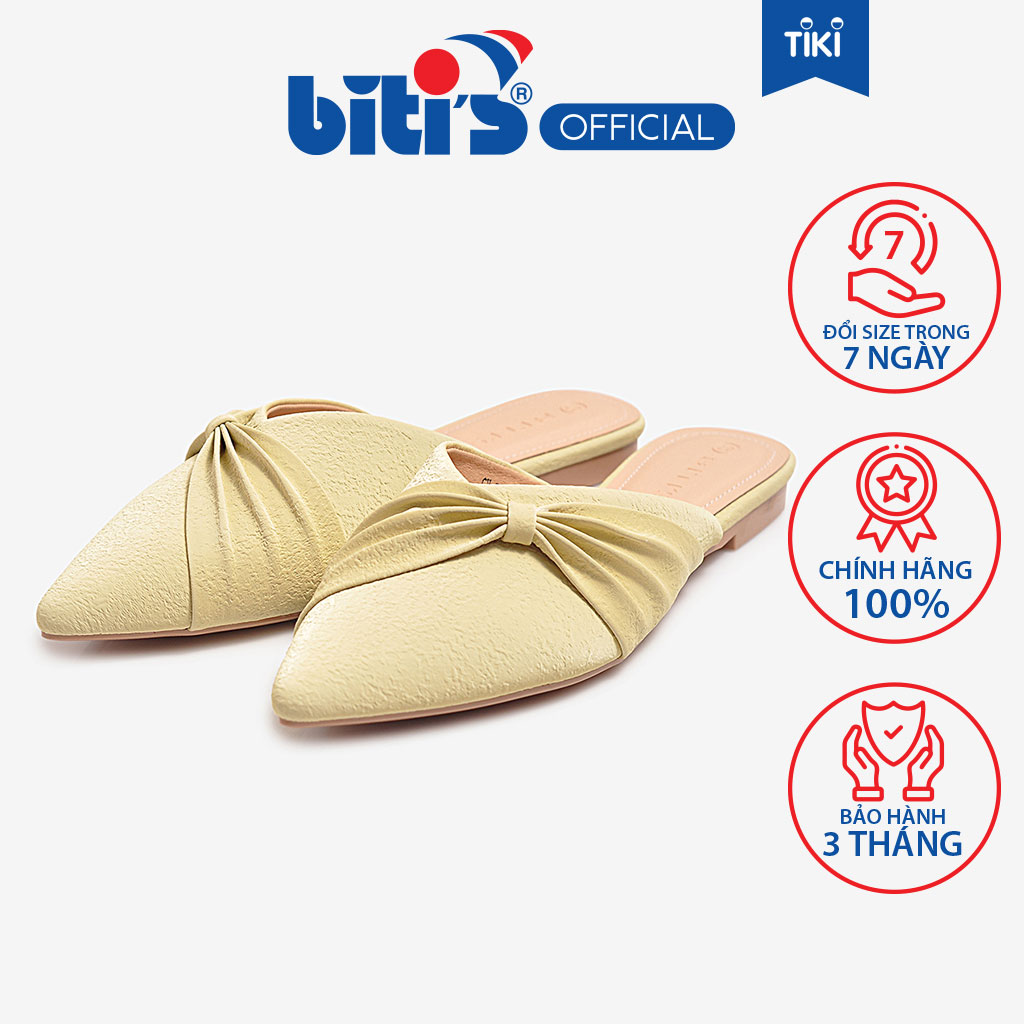 Giày Thời Trang Bít Nữ Biti's BFW002988VAG (Vàng)