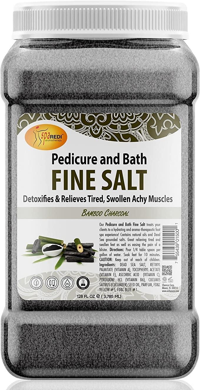 Muối tắm Pedi Bath Fine Salt mùi than Tre 3785 ml