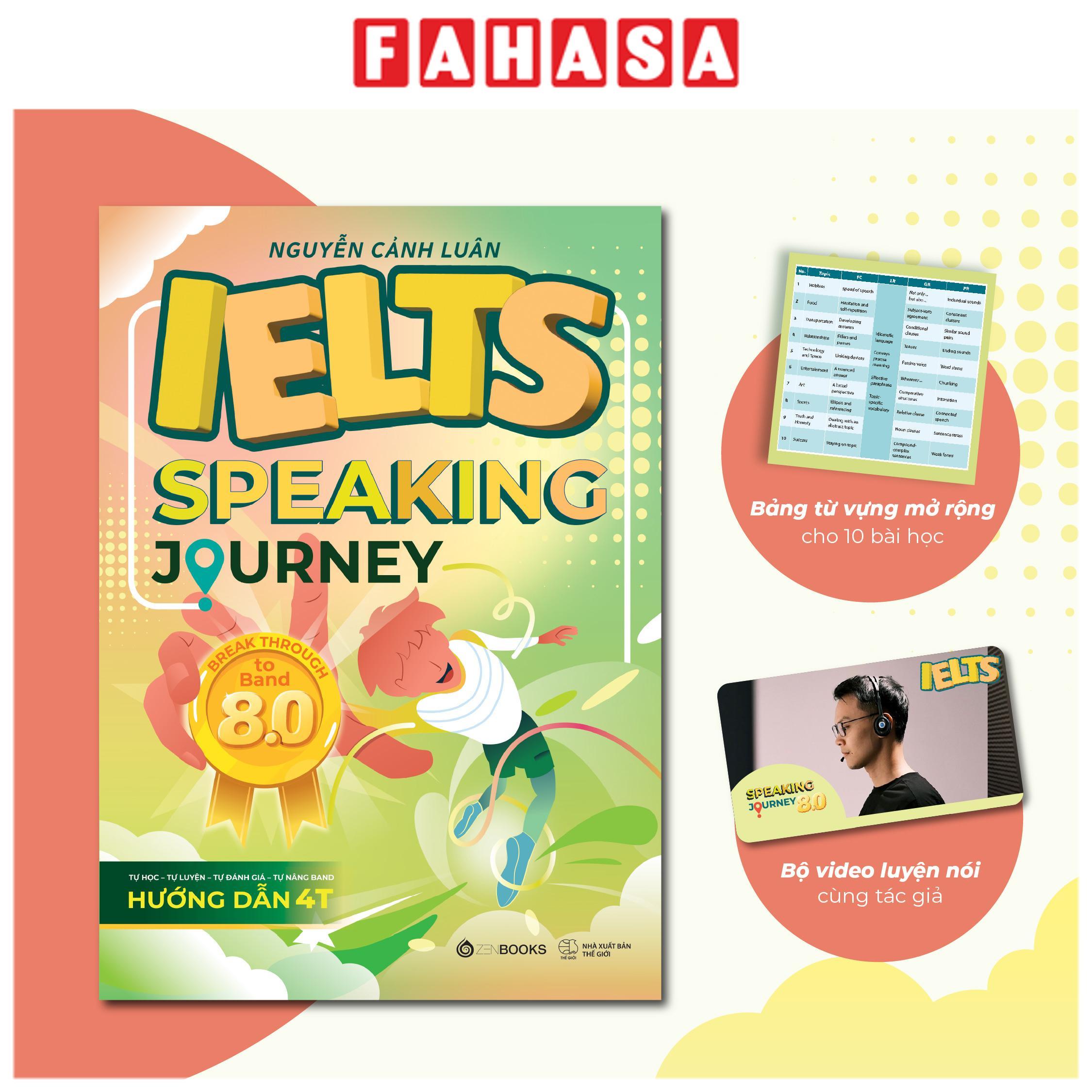 Sách - IELTS Speaking Journey - Break Through To Band 8.0