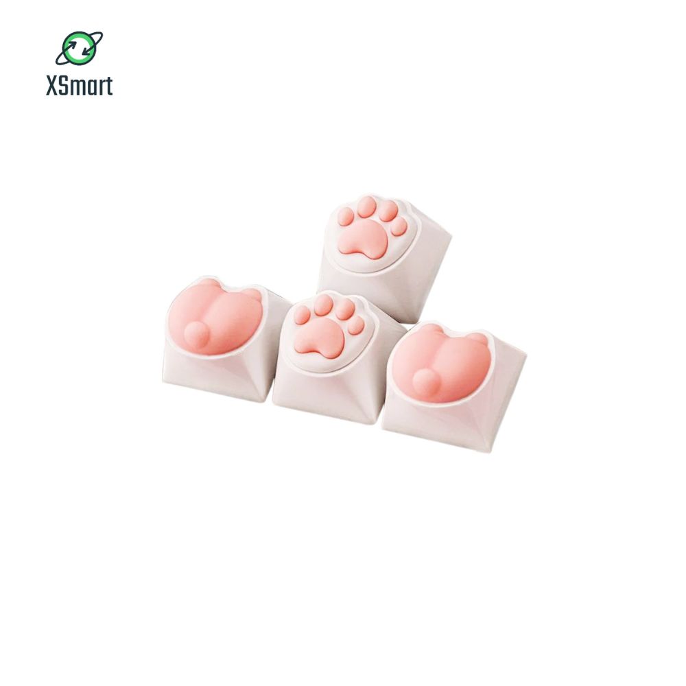 Keycap Lẻ Siêu Dễ Thương CUTE Cao Cấp Phủ Silicon Full Box Custom - Hàng Chính Hãng