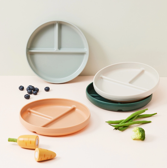 Bộ 2 Dĩa Chống Trượt LocknLock Little Luv Cho Bé HPP962 - Hàng Chính Hãng