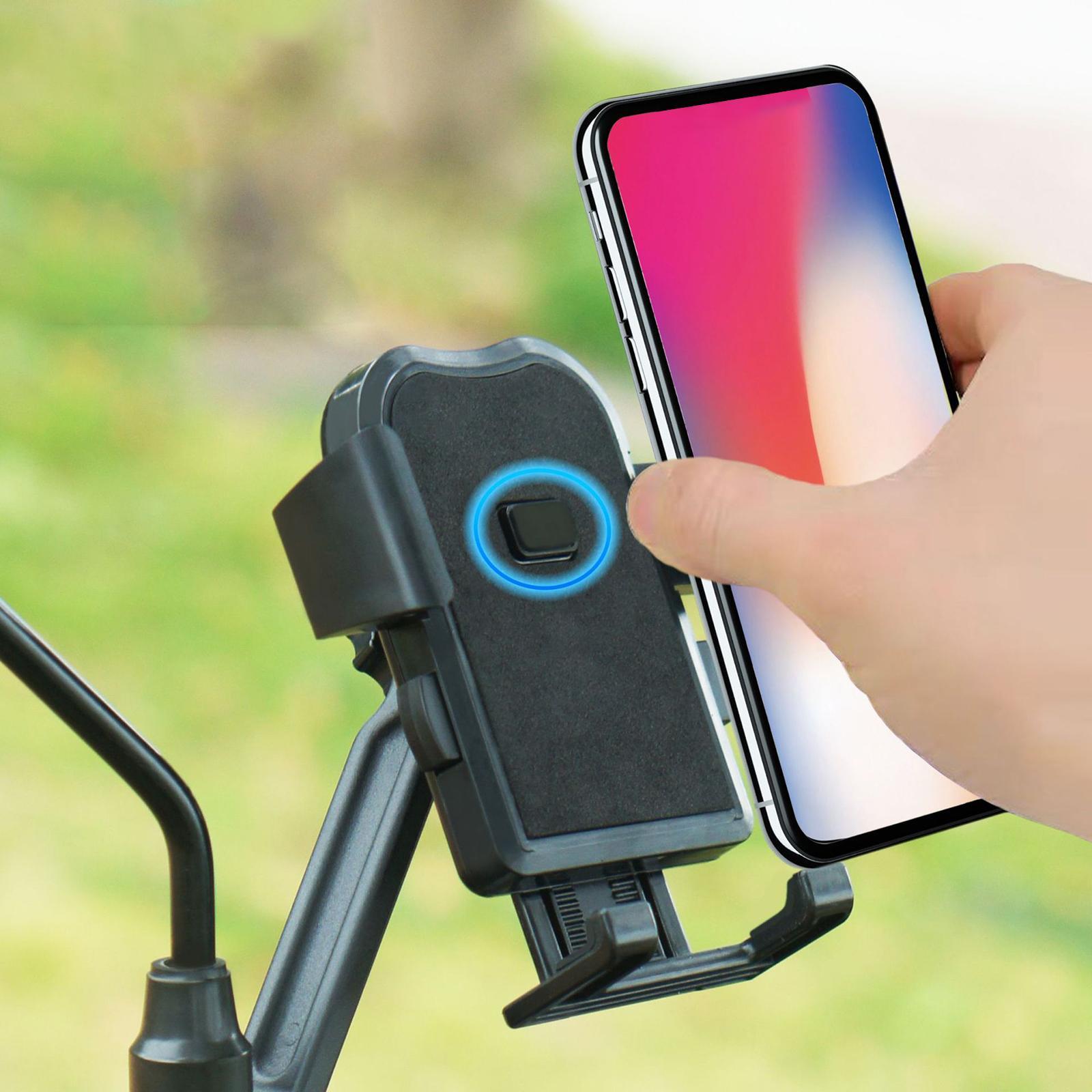 Bike Phone Mount for 4.5"-7.2" Phone MTB GPS Mount 20-30mm Handlebars