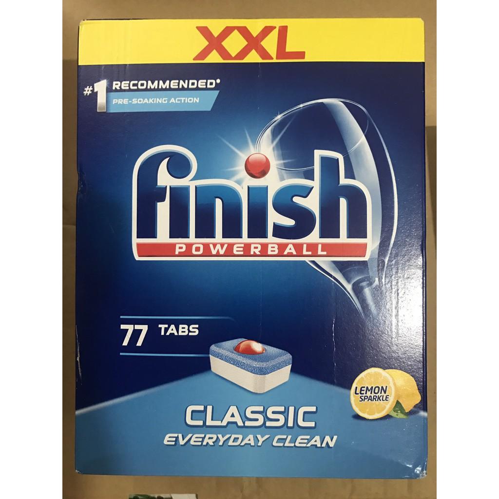 Viên rửa chén Finish Hương chanh 77 tabs ( Hàng Chính hãng )