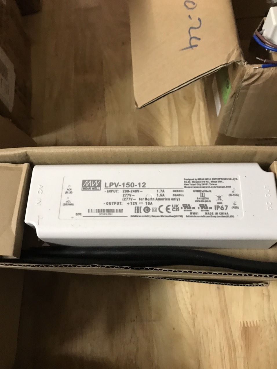 Nguồn Meanwell LPV-150-12 (12V 150W 10A)