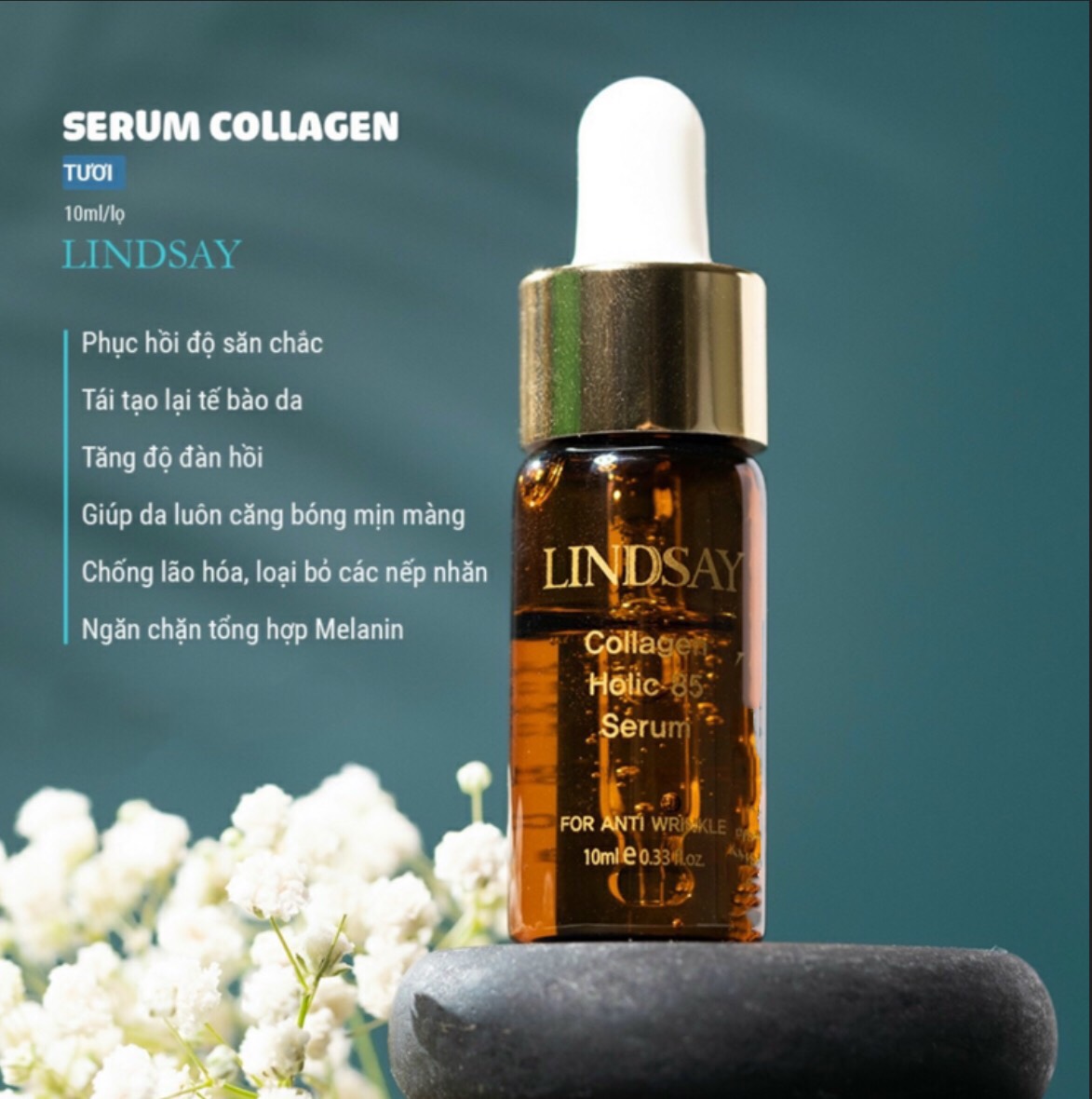 Bộ Serum Colagel tái tạo chống lão hóa da - THE ELISE VELVET COLLAGEN HOLIC 85 SERUM