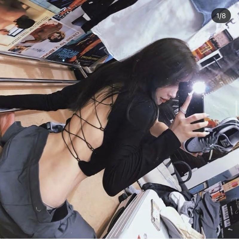 ÁO TOP ĐAN LƯNG THUN