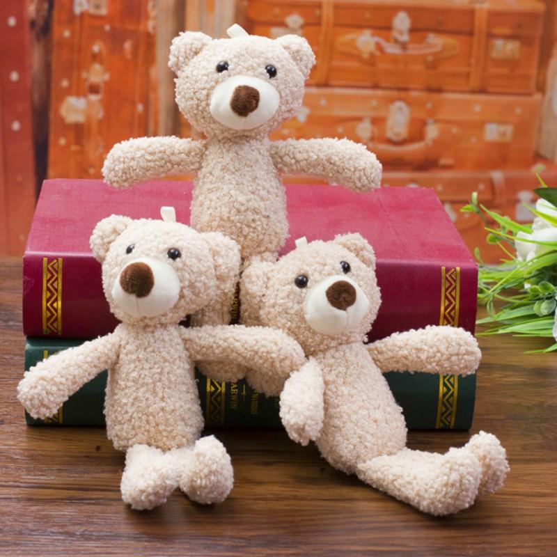 Móc Khóa Thú Bông Treo Balo Túi Xách Treo Chìa Khóa gấu nâu