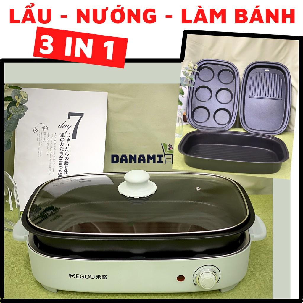 – Nồi lẩu nướng cao cấp 4L– Nồi lẩu đa năng dùng cho 3 đến 6 người – Bếp lẩu nướng điện