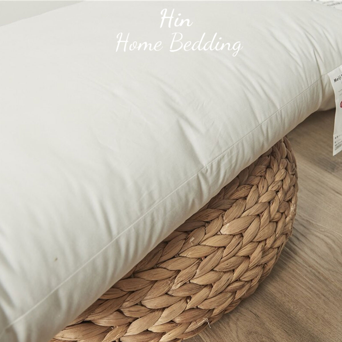 Gối Khách Sạn 50x70cm Hin Home Bedding Gối Ngủ Ruột Gối Lông Vũ Nhân Tạo Cao Cấp Gối Nhật Bản