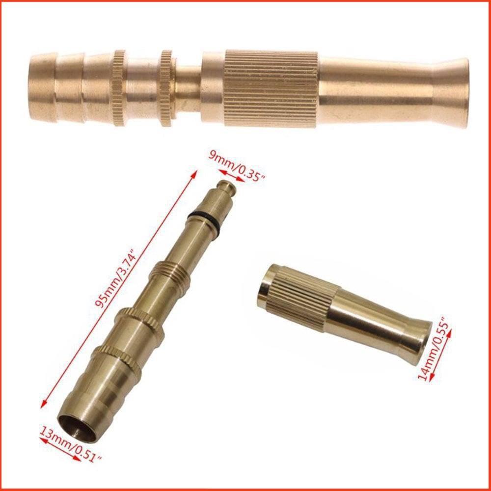Đầu vòi xịt nước tăng áp đa năng Vòi phun tăng áp bằng đồng tưới cây - rửa xe cực mạnh - 3 chế độ 206587