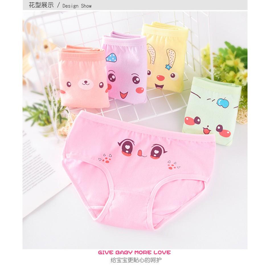 Quần lót nữ họa tiết hoạt hình ngộ nghĩnh