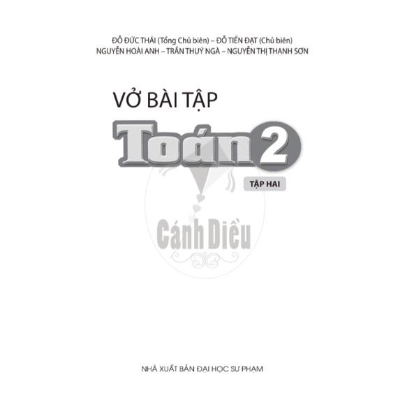 Vở Bài Tập Toán lớp 2 tập 2 - Cánh Diều