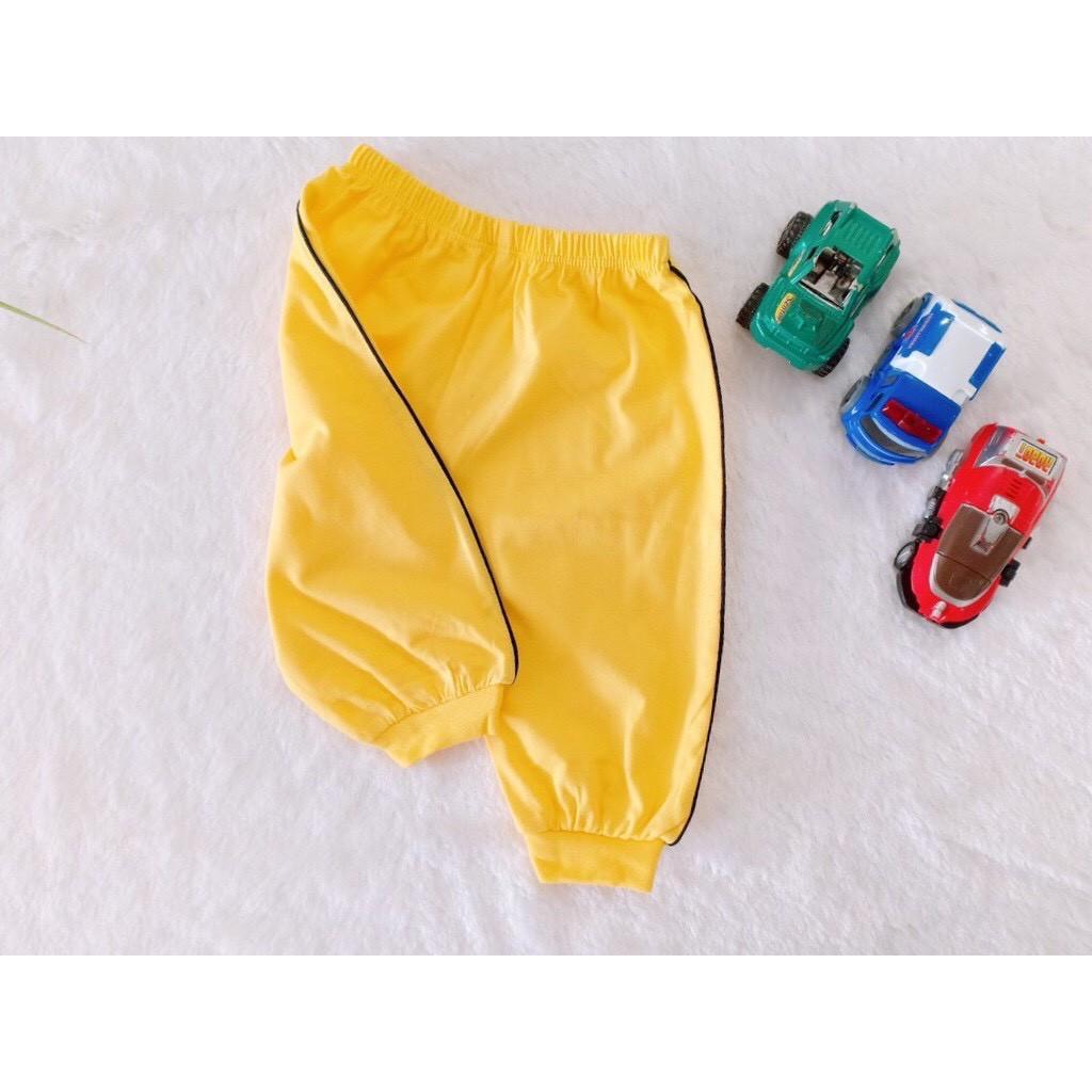 Quần dài sơ sinh chất liệu cotton mềm mại cho bé trai
