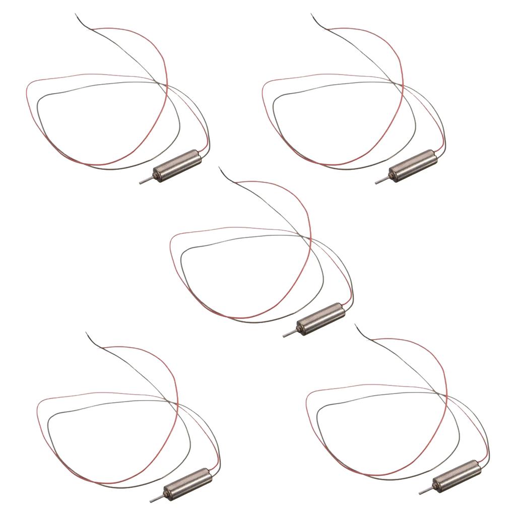 5 4x12mm Micro Coreless Động Cơ Động Cơ Tốc Độ Cao DC 3.7V Xe Máy 60000 VÒNG/PHÚT
