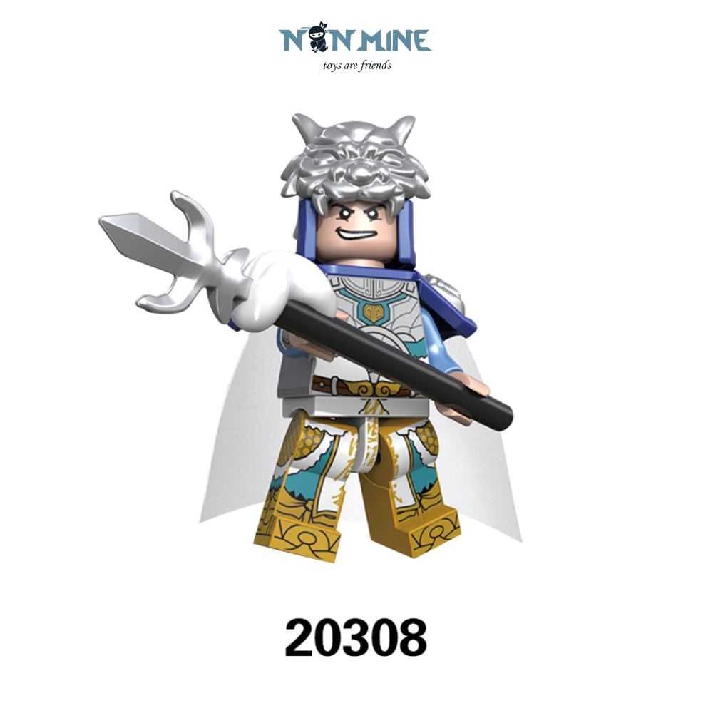 Minifigures Lắp Ráp Mô Hình Tướng Tam Quốc Three Kingdom Nhân Vật Phim Truyện 2030B