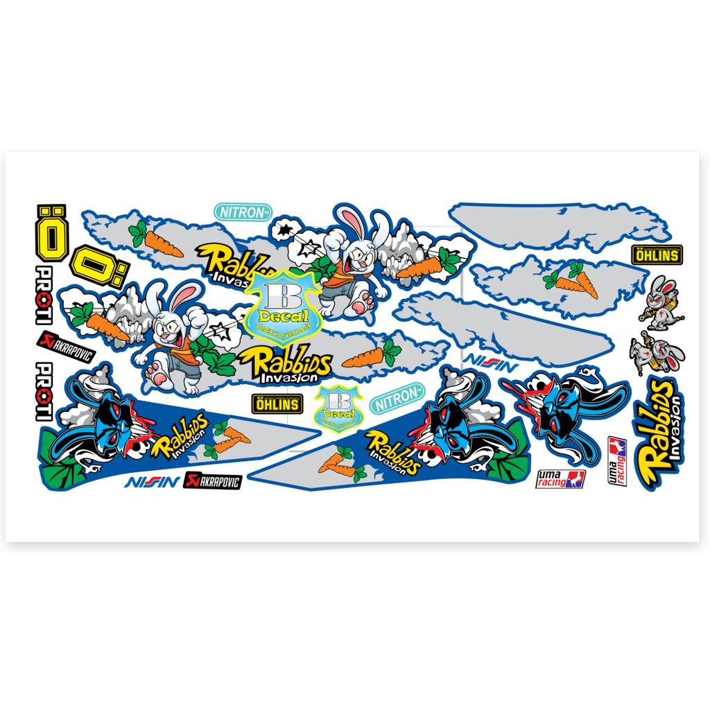 Tem rời dành cho vario 150 thỏ xanh