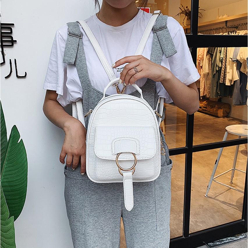 BALO MINI THỜI TRANG DA CÁ SẤU TNX 94