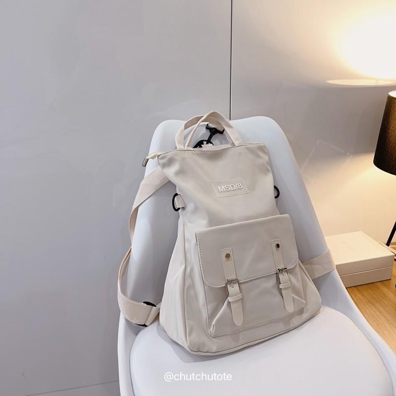 BL111/Balo ulzzang đeo 2 kiểu balo và túi