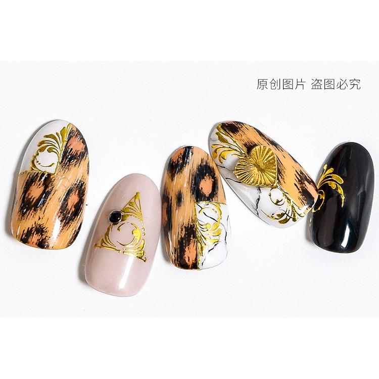 Sticker nails Magico họa tiết tráng gương - hình dán móng 3D 451