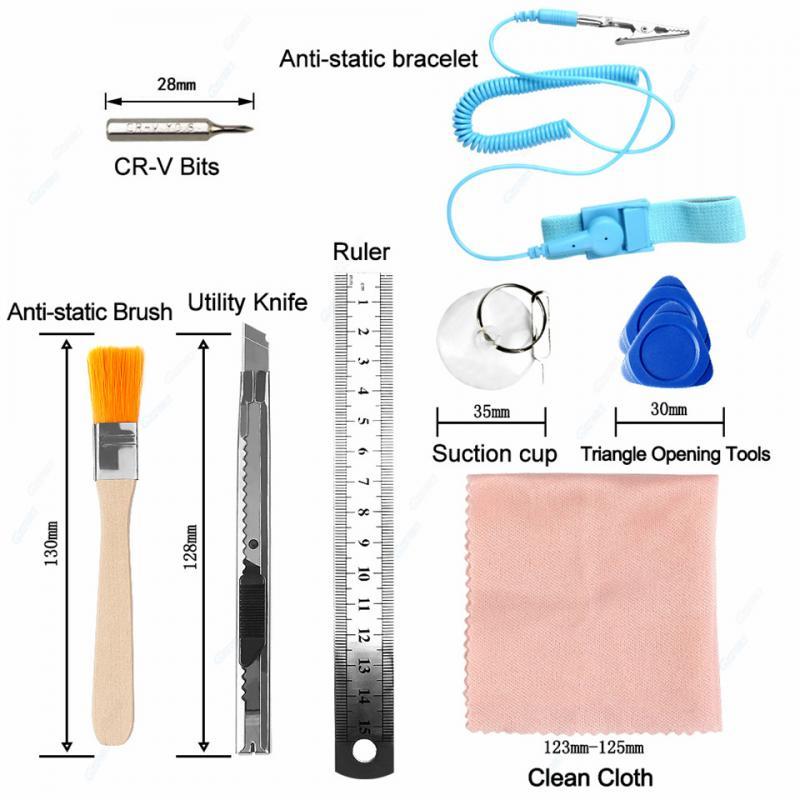 80 in 1 Electronics Repair Tool Kit for Cell Phone Watch PC MacBook Laptop