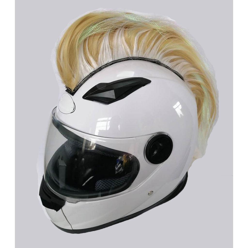 Motorcycle Helmet Adhesive Mohawk, Cool Helmet Decoration and Accessaries