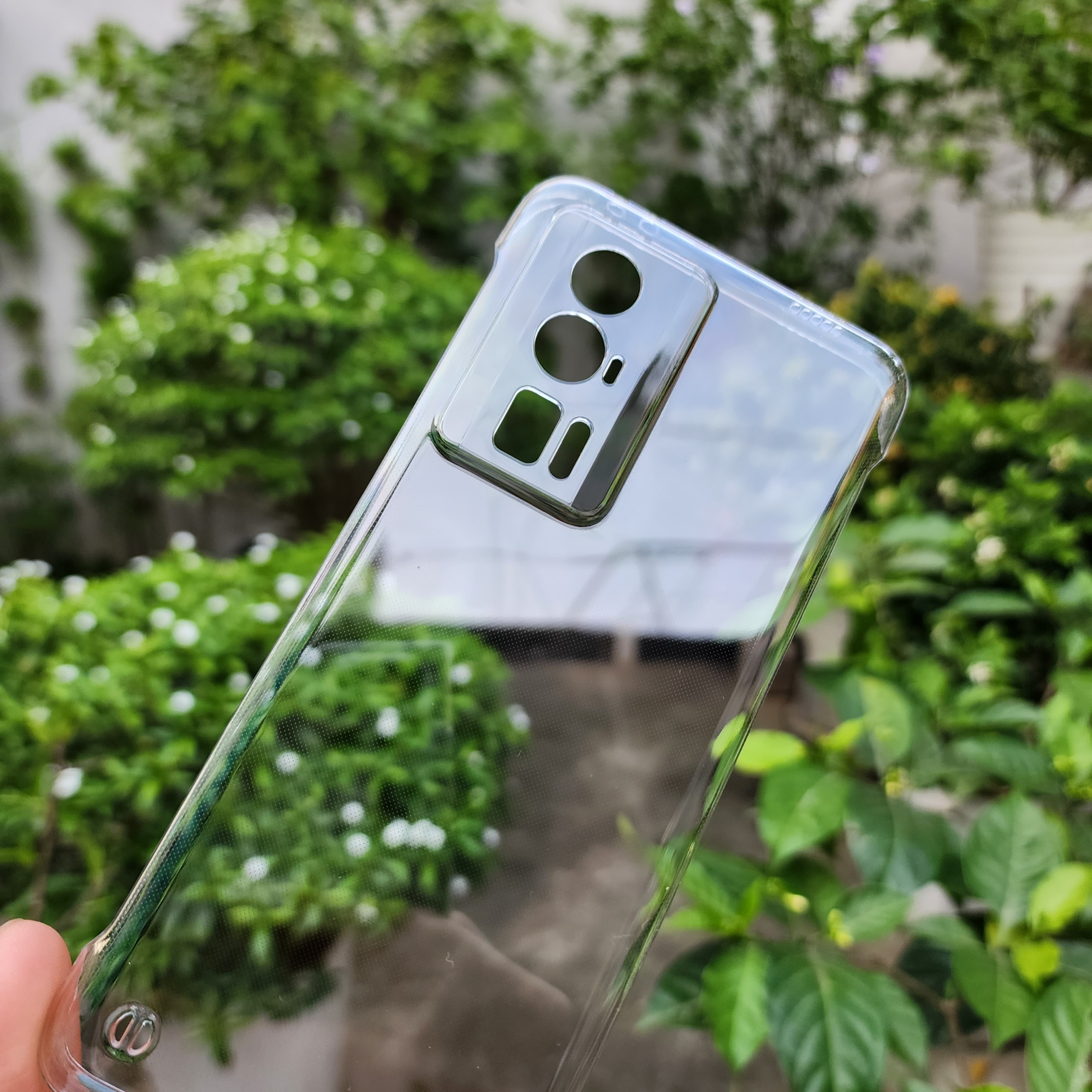 Ốp Lưng KHÔNG VIỀN Cho Xiaomi Redmi K60/ K60 Pro, Redmi K60E Trong Suốt, Nhựa PC Cứng Mỏng, Không Ố Vàng Bảo Vệ Camera