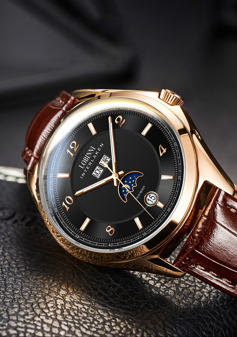 Đồng hồ nam chính hãng Lobinni No.18016-1