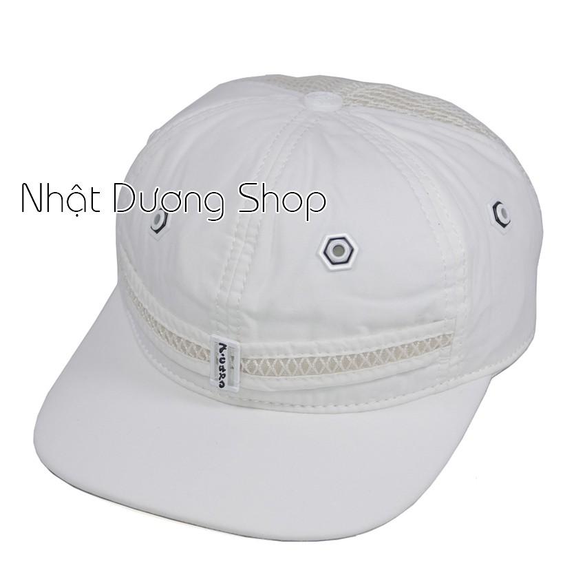 Nón kết xịn của 7 caps có dây phía trước và lưới phía sau đuôi chất liệu vải Cotton mềm