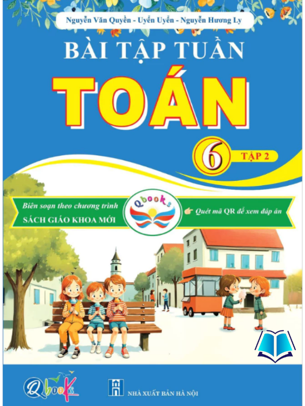 Sách - Combo Bài Tập Tuần Toán Lớp 6 - Cả Năm - Cánh Diều