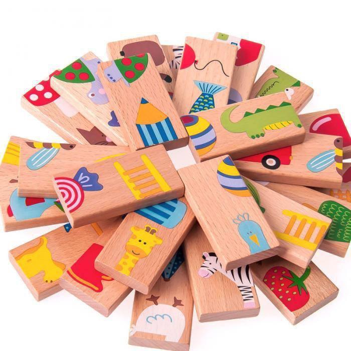 Bộ đồ chơi Domino 28 chi tiết cho bé