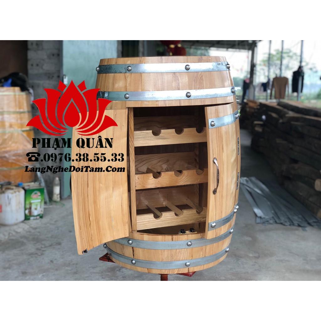TỦ R.U.O.U THÙNG GỖ SỒI TRANG TRÍ