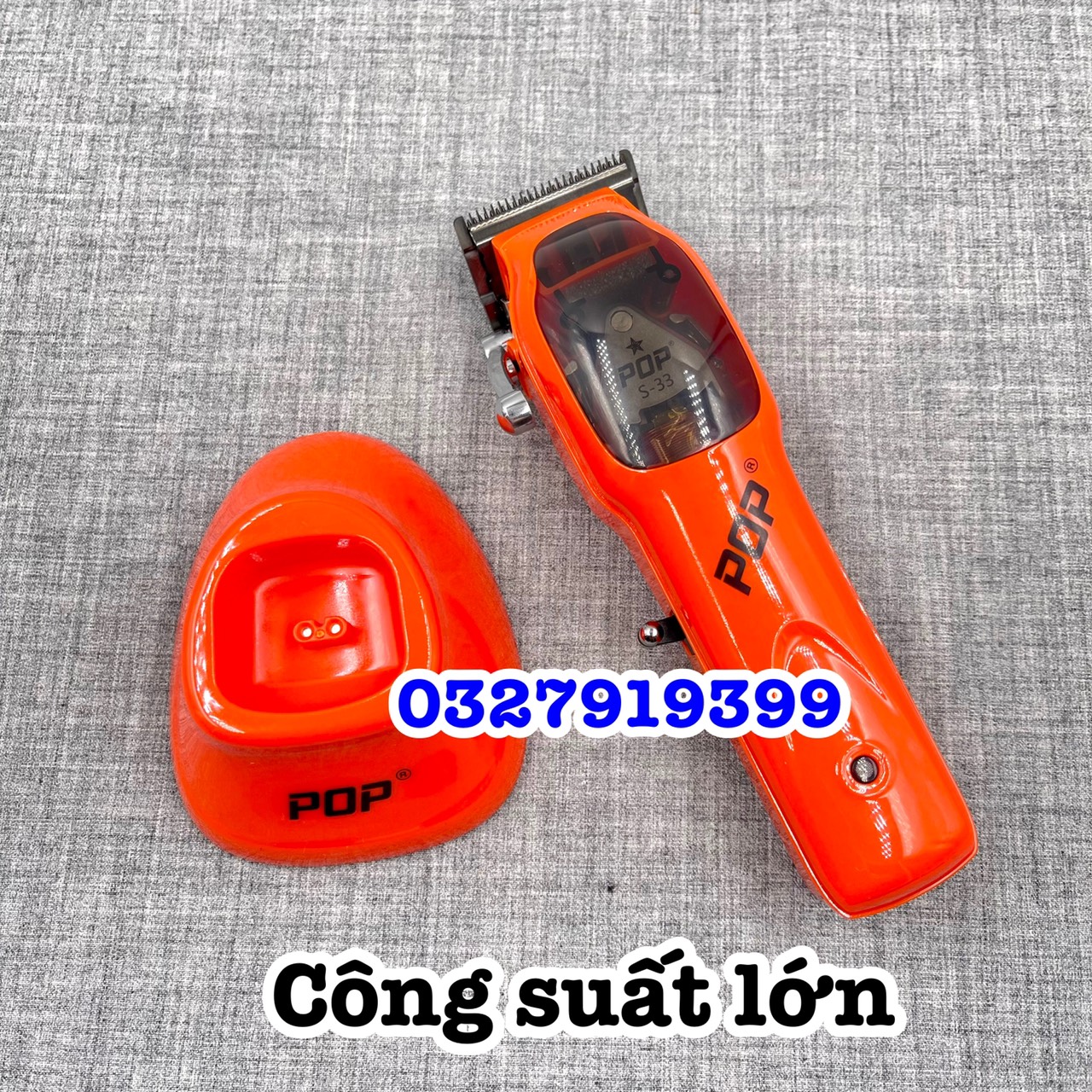 Tông đơ cắt tóc từ tính POP S33 công suất 10W