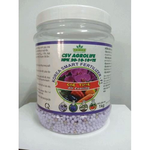 Phân bón Hàn Quốc NPK 20-10-10+TE - chai 1 kg