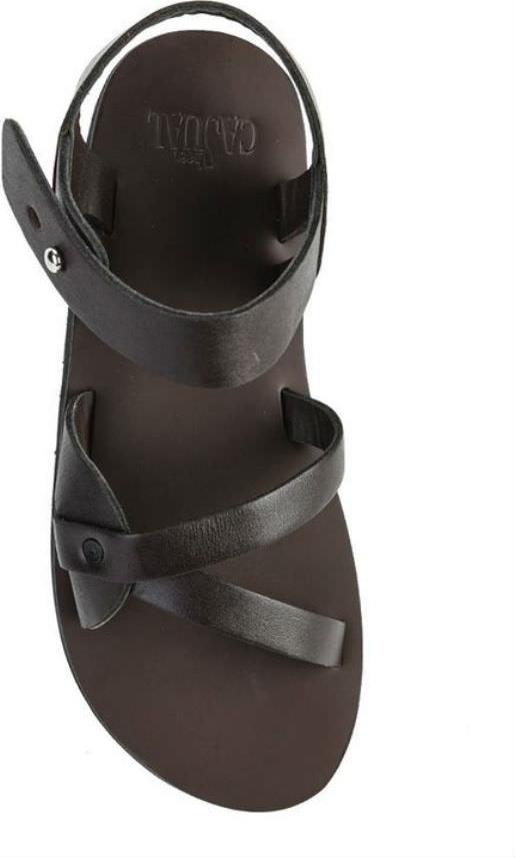 Giày Sandal Da Nam Casual - Nâu (Size