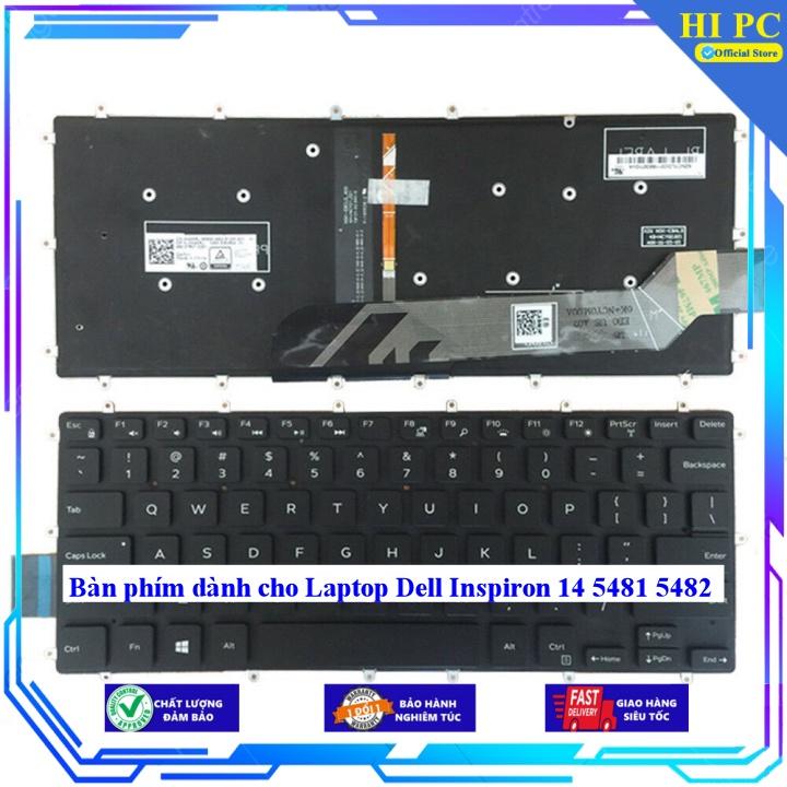 Bàn phím dành cho Laptop Dell Inspiron 14 5481 5482 - Hàng Nhập Khẩu