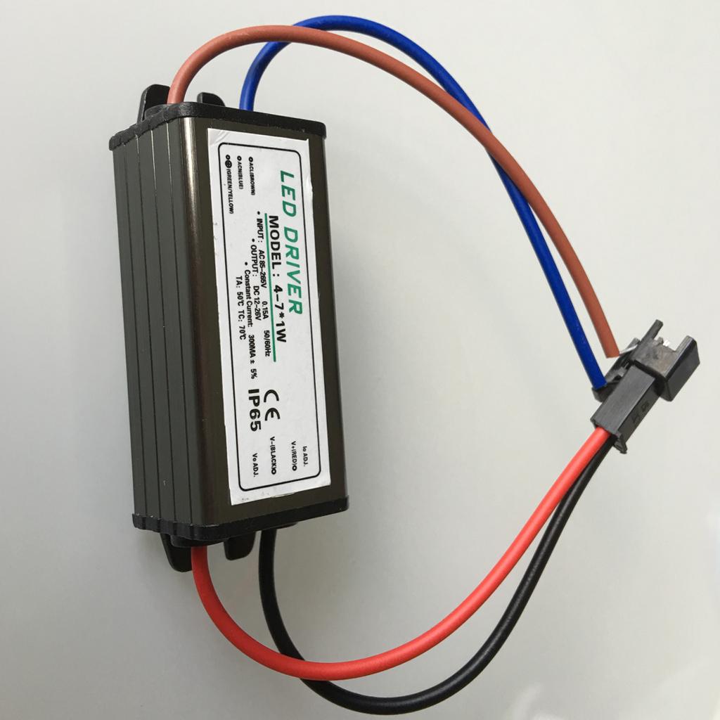 AC85-265V 4-7W Waterproof Downlight LED Power Supply Light Drive Constant Pressure Switch DRIVER Power Supply Outdoor LED Transformer