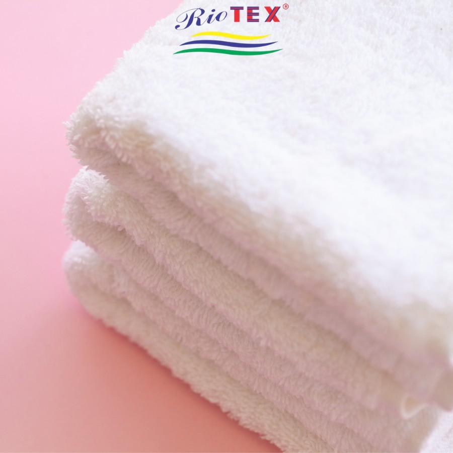 Khăn Tắm Khách Sạn Màu Trắng RIOTEX Kích Thước 70x140cm 400g 100% Cotton Cao Cấp